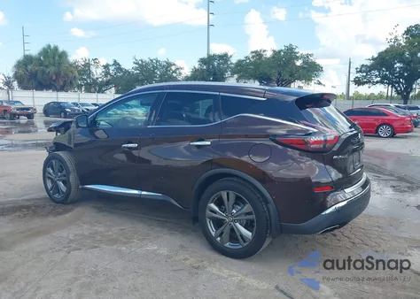2019 Nissan Murano Platinum from USA, damaged, VIN 5N1AZ2MJ7KN122753